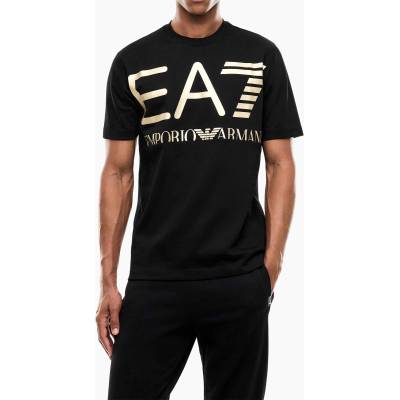 EA7 Emporio Armani Тениска train logo series m oversize logo tee ss