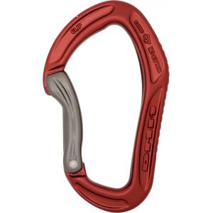 DMM Карабинер с щифт Dmm Alpha Sport Bent Gate Snapgate carabiner - Red / Titanium - размер One Size (321-0253-0211)