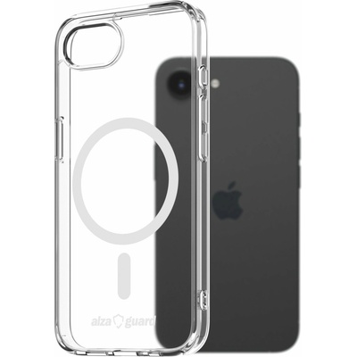 AlzaGuard Crystal Clear TPU Case Compatible with Magsafe pro iPhone 16e AGD-PCMT34Z (AGD-PCMT34Z)