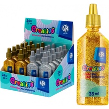 CREATIVO Glitrové lepidlo s trblietkami 35 ml