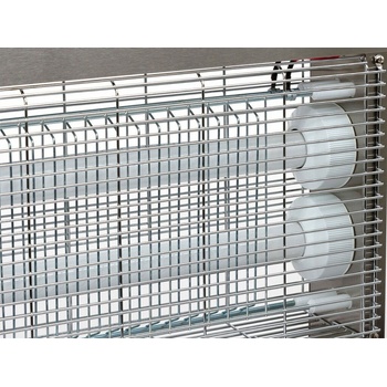 EcoKill Inox 2030 nerez, 2 x 15 W Lapač much elektrický