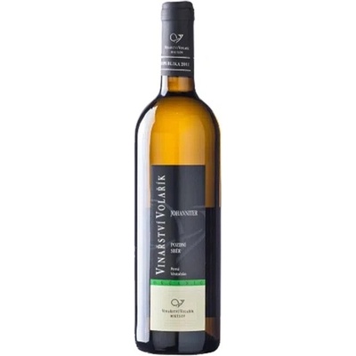 Vinařství Volařík Johanniter výběr z hroznů organic Věstonsko polosuché bílé 2024 13,5% 0,75 l (holá láhev)