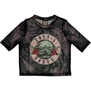 Guns N' Roses Pink Tint Bullet Logo Black XS Дамски Риза (GNRMCT142LB00)