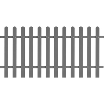 Image 1 of vidaXL Дъсчена ограда, WPC, 200x100 см (42820)