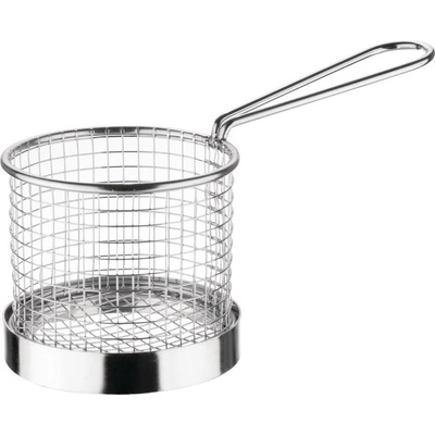 Olympia kulatý košík na hranolky s rukojetí 95mm