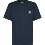 Carhartt Мъжка тениска Carhartt Workw Pocket S/S T-shirt - Navy - размер M (016-7689-0312)