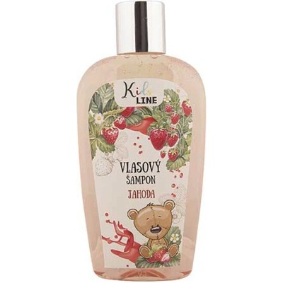 Bohemia Gifts & Cosmetics Detský vlasový šampón 250 ml jahoda