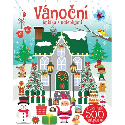 Vánoční knížka s nálepkami