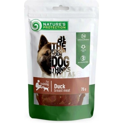Nature's Protection Dog snack kačacie plátky 75 g