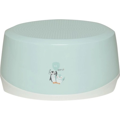 Bebe-Jou Stupátko ovál Bébé-Jou Lou-Lou" "Barva:mentolové|Materiál:plast|Nosnost:30|Výška sedáku:14,5 cm|Vzor:Lou Lou|
