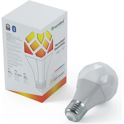Nanoleaf Essentials Smart žárovka A19 E27 bílá