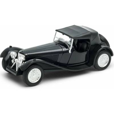 Welly SS Jaguar 100 model čierny 1:34