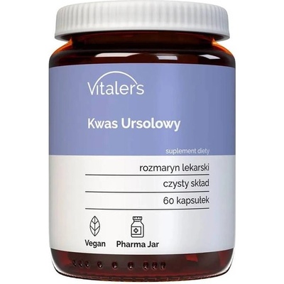 Vitaler's Урсолова киселина, 60 капсули, Vitaler's (408006 (VIT-0800) VIT)