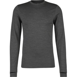 Heber Peak Мъжко мериносово термобельо Heber Peak Merino250 RootHe. L/S Merino base layer - Dark Smoke Melange - размер 3XL (015-2145-0217)