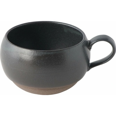 MIJ Hrnek černá keramika 300 ml