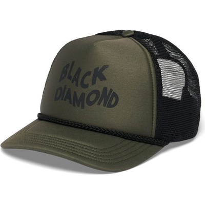 Black Diamond FLAT BILL TRUCKER Tundra/Black Wavy Black Diamond