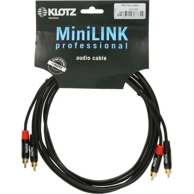 KLOTZ KT-CC300 3 m Аудио кабел (KT-CC300)