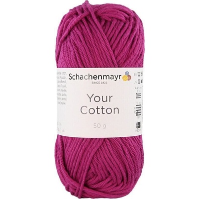 Schachenmayr Your Cotton 00037 Cyclam Плетива прежда (9807019-00037)