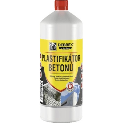 Plastifikátor betónu DEN BRAVEN 1 l