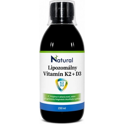 Lipozomálny Vitamín K2 + D3 250 ml