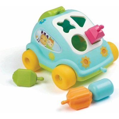 Smoby Cotoons Baby auto vkládačka auto vkládací telefon tahací
