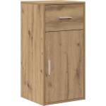 vidaXL Служебен шкаф Дъб 38 x 34 x 75 см (869553)