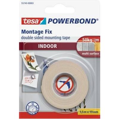 Tesa 55740 Montážna páska pre vnútorné použitie 1,5 m x 19 mm 55740-00003-02