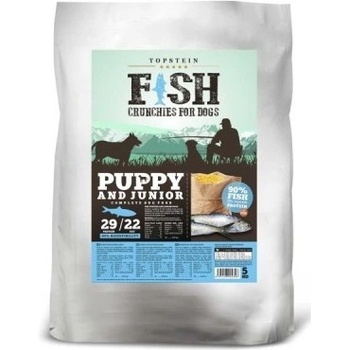 Topstein Fish Crunchies Puppy / Junior 2 x 15 kg