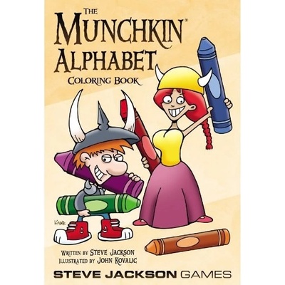 Steve Jackson Games Munchkin Alphabet Coloring Book