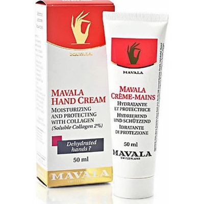 Mavala Hand Care hydratačný a ochranný krém na ruky Soluble Collagen 2% 50 ml