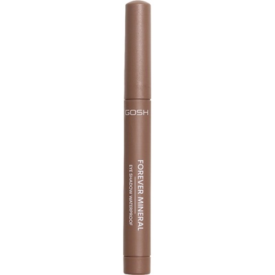 Gosh Forever Mineral Matte dlouhotrvající oční stíny v tužce 016 Matt Chocolate 1,4 g