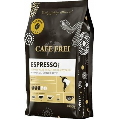 CAFE FREI Espresso Especialidad do Brasil s príchuťou pekanových orieškov 1 kg