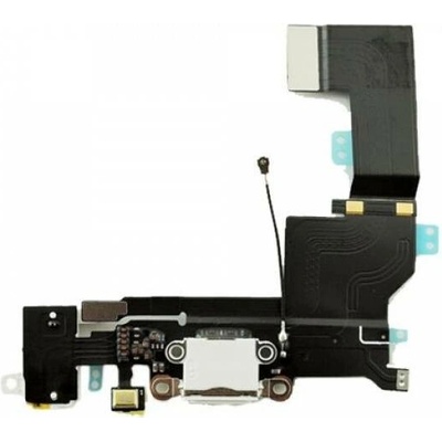 AppleKing nabíjecí a audio flex konektor pro iPhone SE (2016) - bílý