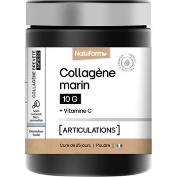Nat&Form Хидролизиран морски колаген + витамин С 252 g прах | Nat&Form (027243 (NUTR_COLL_ARTI))