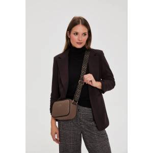 Moodo Кафява crossbody чанта с декоративен колан Moodo Moodo | Kafyav | ЖЕНИ | ЕДИН РАЗМЕР