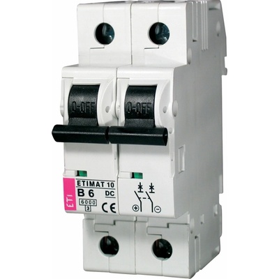 Eti-Polam Jistič 2P B 6A 6kA DC 002128712