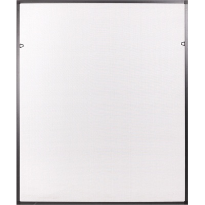 DEMA 94267D Okenní síť proti hmyzu s hliníkovým rámem 120x140 cm, antracitová