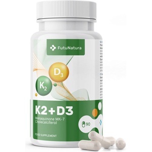 FutuNatura Капсули k2 + d3 - 90 капсули