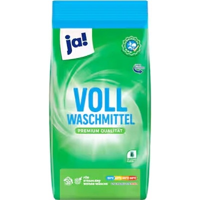 Ja! Voll Waschmittel Premium Qualität prací prášek 2,025 kg 30 PD