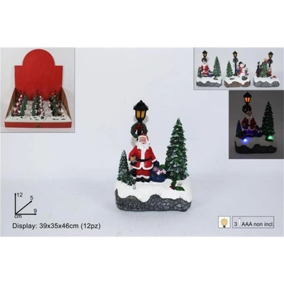 MAKRO Santa so stromčekom LED rôzne druhy