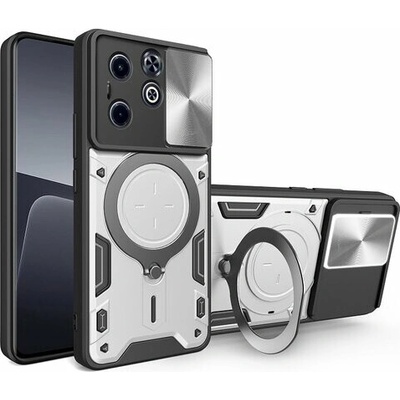 Camshield Slide Infinix Hot 40i/Smart 8 strieborné