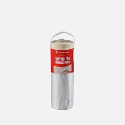 DEN BRAVEN Zakrývací fólie s maskovací páskou 270cm x 16m