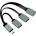 LogiLink USB-C хъб, 2x USB 2.0 AF + 1x USB 3.0 AF