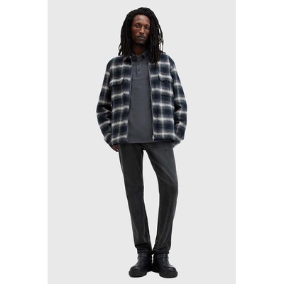 AllSaints тениска с яка мъжка памучна (M075PB)
