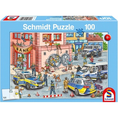 SCHMIDT Policie v akci 100 dílků
