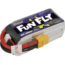 TATTU FunFly LiPo Series – 4S 1300mAh 14,8V 4S1P 100C XT60 Plug