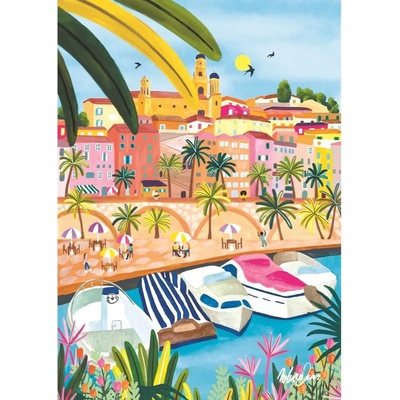 Magnolia - Puzzle Menton - 1 000 piese