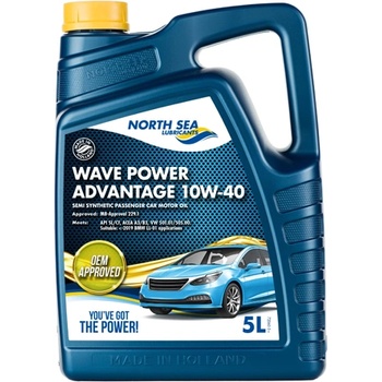 Image 1 of North Sea Lubricants Wave Power Advantage 10W-40 5 l