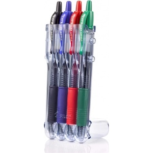 Pilot Писалка Pilot Gelpen m - клик G-2 Set2Go 0, 7 Basic (4) (S4/0551652)