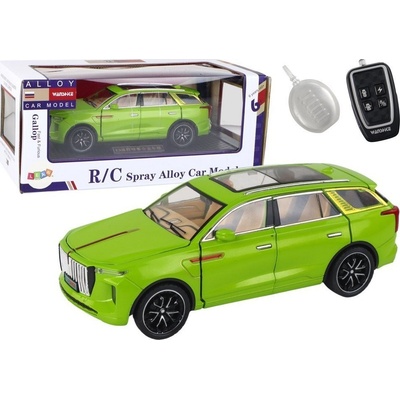 LeanToys Aluminium RC Car Model C Barva Zelená 1:24